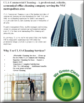 commercial cleaning brochure